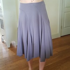 Long grey skirt